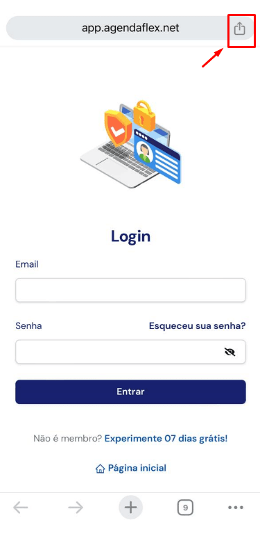 Instruções para iOS
