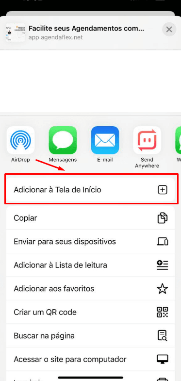 Instruções para iOS